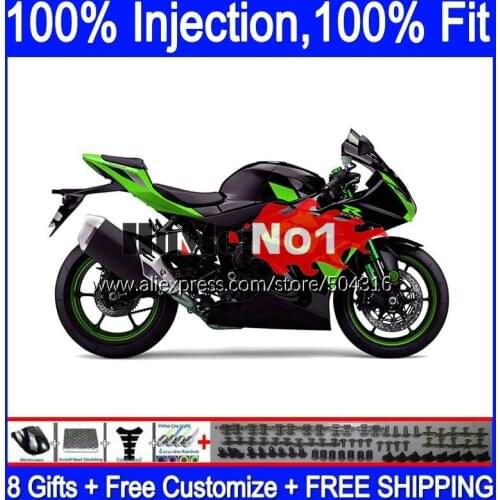 Injection OEM For SUZUKI GSXR1000 L7 L8 GSXR 1000 2017 2018 2019 116MC.82 GSXR-1000 K17 GSX-R1000 17 18 19 Fairing flat green