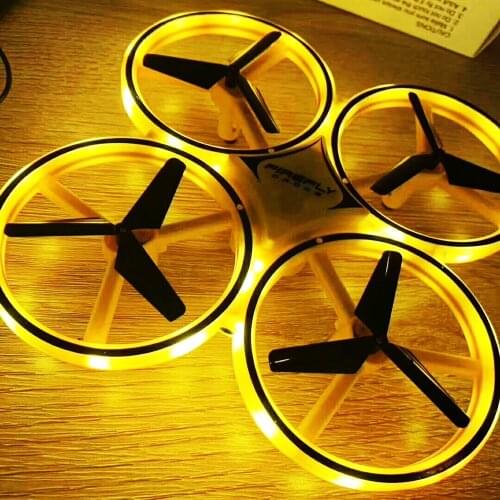 Induction UFO Sale Dron Mini Quadcopter indoor drone Smart Watch Remote Sensing Gesture RC Aircraft RC Toys