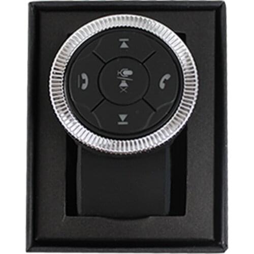 Multi-Function Universal Car Wireless Remote Steering Wheel Control Button for Multimedia System Car Radio 7-Key Car