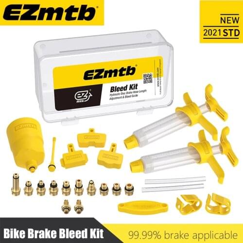 EZMTB STD Bicycle Bleed Kit Hydraulic Disc Brake Universal Bike Repair Tool For Shimano&magura&hope&tektro&sram&avid&mula&hayes