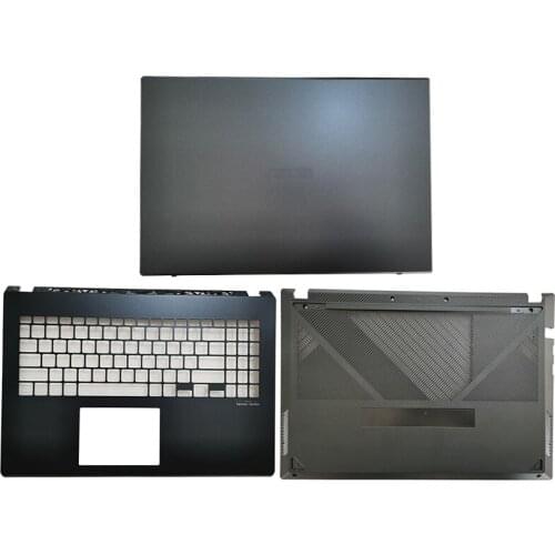 NEW Laptop LCD Back Cover/Palmrest Upper Case/Bottom Case Computer Case for ASUS Mars 15 X571 X571G VX60 VX60G VM60G Black