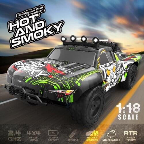 RC Car 4WD 40KM/H Rc Off-Road Vehicle High-Speed Remote Control Car All-terrain Vehicle With LED Light Dirt Bike VS 12428