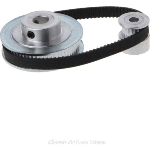 1 Set GT2 Timing Belt, Closed-loop 200mm, Pulley 20 Teeth And 60 Teeth, Reduction 3:1 For 3D Printer Accessories, Au 27 20