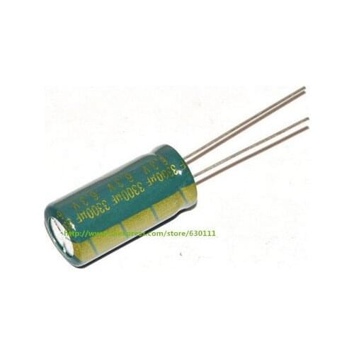 100PCS 6.3V 3300UF 3300UF 6.3V 10*20MM DIP electrolytic capacitor NEW