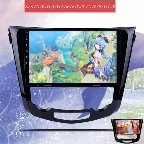 For Qashqai X-Trail 2014 2018 in dash Auto radio ips screen built-in gps 3/4g wifi bluetooth car music video audio android 10.0