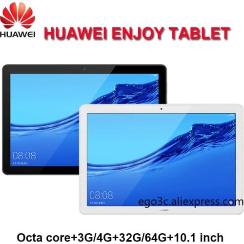 Huawei Enjoy Tablet 10.1 Inch Kirin 659 Octa Core 3G RAM 32G ROM Wifi/LTE 5100mAh 1920 X 1200 Android 8.0 Tablet Android