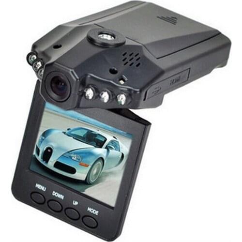 HOT New Arrive 2.5 inch HD LCD 6 IR LED Car DVR Video Full HD198 Road Dash Car camera recorder Free Shipping