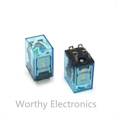 LY2N-J 10A DC12V DC24V AC110V AC220V 8 pin relay DIP8