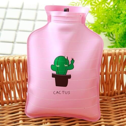 Cartoon Hand Warm Water Injection Explosion-Proof Hot Water Bottle Hot Handbag Portable Girls Pocket Hand Feet Hot Water Bags