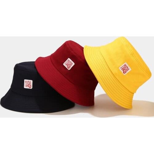 New Travel Bucket Hat MARIA Letter Mens Fisherman Hat Womens Summer Panama Models Ins Sunscreen Sun Protection Cap Unisex