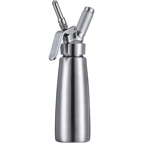 Whipped Cream Dispenser Stainless Steel - Professional Whipped Cream Maker - Gourmet Cream Whipper - Large 500 & 1000m