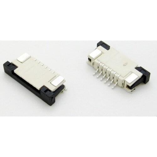 WZSM New FPC FFC Cable connector socket 1.0mm pitch 4pin 6pin 8pin 10pin 12 pin 14Pin 16Pin 20Pin 24pin 30Pin flip through