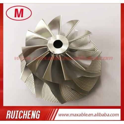 S400 79.99/113.00mm 11+0 blades high blade milling/aluminum 2618/Billet compressor wheel