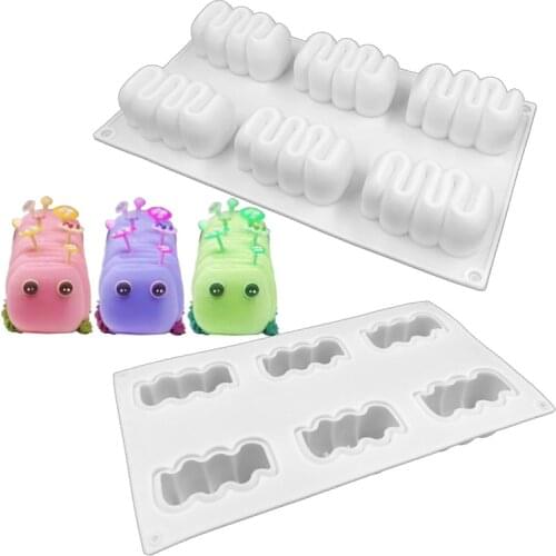 3D DIY Animal Silicone Baking Mold Mousse Cake Mould Fondant Baking Chocolate Molds Ice Cream Maker Mold Soap Mold Cake Decor
