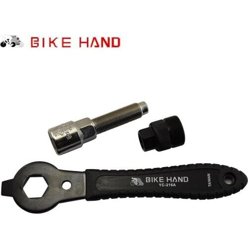 BIKE HAND Bicycle Crank Mount Kit Cycling Supplies Removal and Installation Chainwheel MTB Repair Tool YC-216A-15