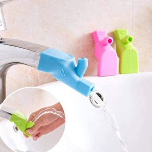 High Elastic Silicone Faucet Extension Sink Washing Machine Bathroom Kitchen Sink Faucet Extender