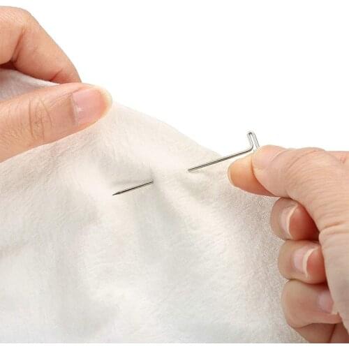 1set Double Specification Wig T Pins For Holding Wigs Silver 32/38/51mm Long T-Pins Styling Tools For Wig Display