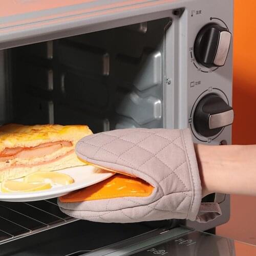 4 Colors Unique Strong Construction Comfortable Oven Clip Portable Oven Glove Heat Insulation for Baking