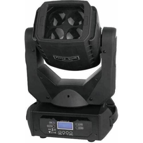 4pcs 25w white color 5-40 degree led moving head beam light,16 DMX 512 Channels for stage party disco bar studio luminaires