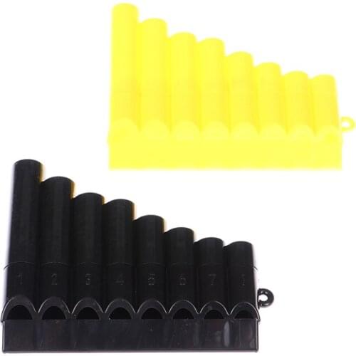 8 Tube Plastic Row Flute Flauta Panpipe Handmade Pan Flute Children Instrument