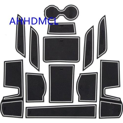 Car Anti-Dirty Pad Door Groove Gate Slot Cup Storage Pad Mat For Zotye T300