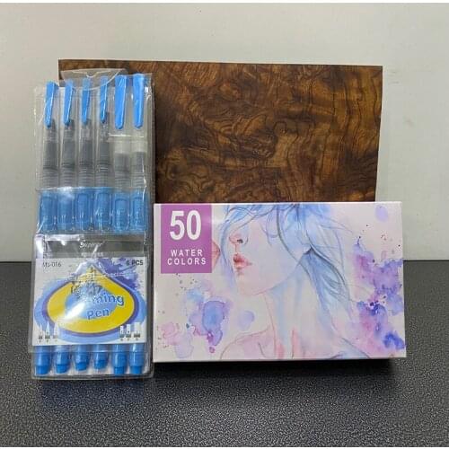 Bei Feng 50/72/90 Color Solid Watercolor Set Basic Neon Glitter Watercolor Paint for Drawing Art Paint Supplies Art Supplies