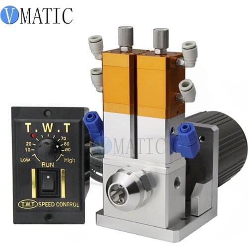 Free Shipping Quality Dual Fluid Suction Automatic Valve Dispensing Electrical Machine 25W