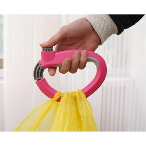 D-type vegetable extractor bag extractor shopping bag plastic bag vegetable shopping ring anti strangulation handle