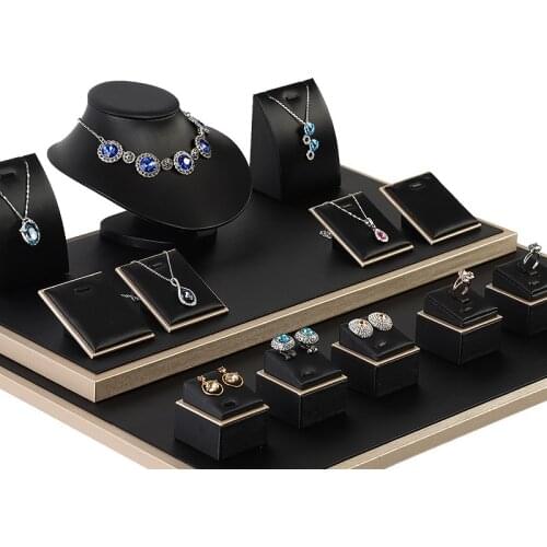 Jewelry display props ring necklace earrings jade platinum jewelry storage jewelry rack jewelry display rack