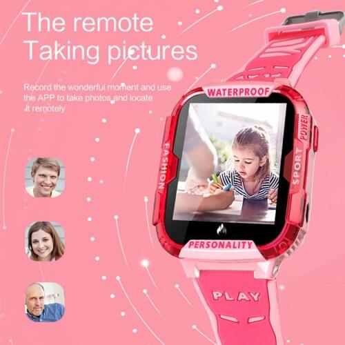 Kids Smart Watch 4G SmartWatch GPS LBS Tracker WIFI Location SOS help Call remote Camera take picture Children Clock hout saat