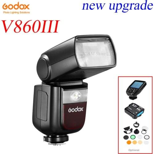 Godox V860III V860 III Speedlite Flash E-TTLII HSS 1/8000 2.4G Li-ion Battery For Canon Nikon Sony Fuji Olympus Panasonic Pent
