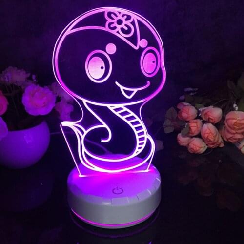 Chinese Zodiac For KidS Light Led Bedroom Decor Indoor Lighting Lights Decoration Holiday Gifts Table Lamp ChildrenS Lamp