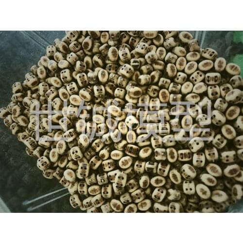 Classic wooden sailing boat accessory double Cake Deadeye Pulley Accessories Wooden Ship Model Kit - 20 PCS