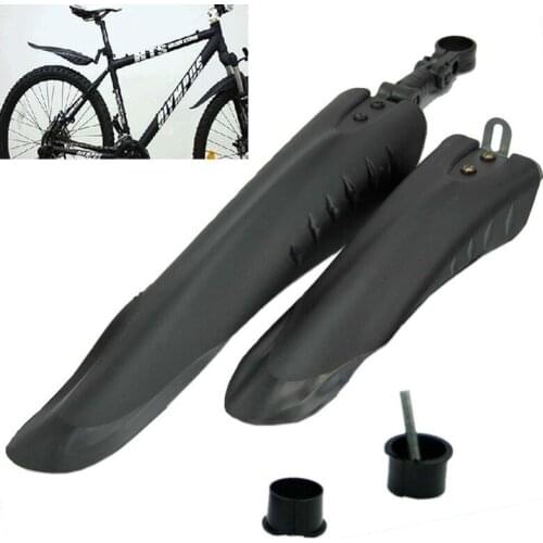 High Quality 2Pcs Bicycle Mudguard Mountain Bike Fenders Set Mudguards Bicycle Mudguard Wings For Bicycle Front And Rear Fenders
