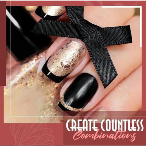 Easy French Nail Applicator Line Edge Trimmer Guide Printing Multiple Sized French Tip Fingers Manicure Nail Art Tool