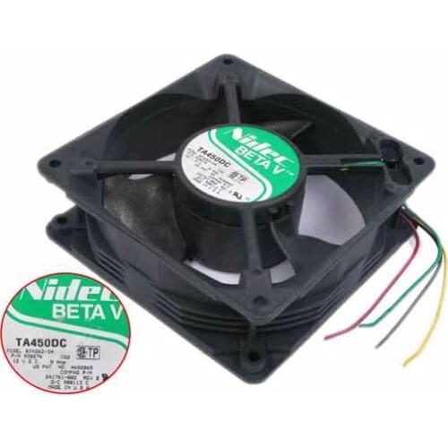 Nidec B34262-34 241761-002 DC 12V 0.80A 120x120x38mm 4-Wire Server Cooling Fan