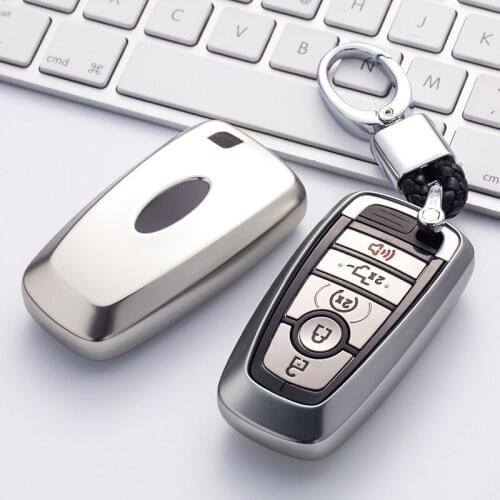 Car Key Protection Case Cover Protector Accessories For Ford Focus Kuga Mondeo Car Holder Shell Key Chain Keychain