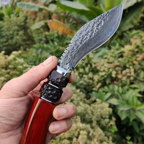 Camping knife, Fruit knife, outdoor knife,100% handmade, stylish damascus knife suitable for collection, NPL01