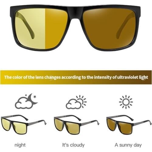 Night Vision Glasses Polarized Men Vision Nocturna Women Anti-Glare Lens Yellow Sunglasses Driving Night Vision Goggles For Car