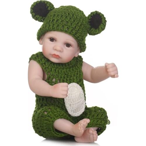 Full Full Rubber Model Infant Doll Camisole Play House Toys Gift Foreign Trade Hot Selling Recommended