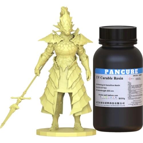PANCURE 3d-Printer Resin 405nm LCD DLP SLA UV-Curable with High Precision and Quick Curing & Excellent Fluidity