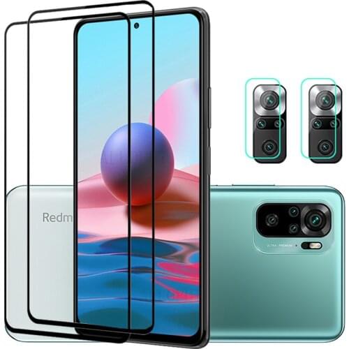 2021 Redmi note 10 s pelicula glass xiaomi redmi note 10 5g xiomi mi nota 10 Note9 9s 9t 9a 9 c nfc redminote 8 8t 10c 10s note10 pro screen protectors for redmi-note-10 glasses
