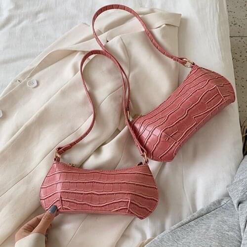 2021 Hot Popular Fashion Women Casual Shoulder Bag Individuality 2 Sizes Zipper Sling Bag