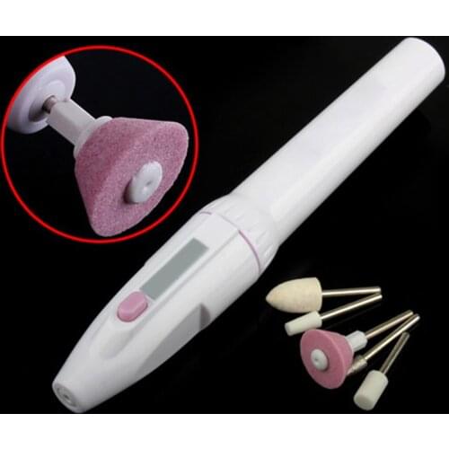 High Quality Electric Sanding Tool Nail Art Tips Toe Nail Drill Buffing File Pro Manicure Salon Abrasive Machine With 5 Head