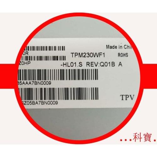 100% original New TPM230WF1-HL01 LCD screen LM230WF9-SSA2 A3 A1 LM215WF9 MV215FHMN40