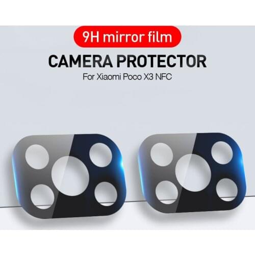 3D Curved Camera Tempered Glass Protective Cover for Xiaomi Poco M3 X3 nfc pro m3pro x3nfc litter f3 Lens Film