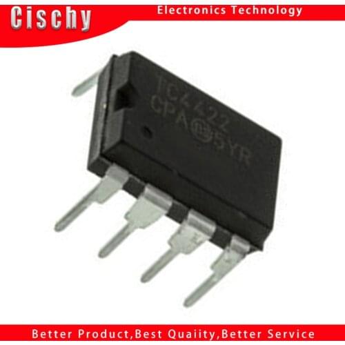 5pcs/lot TC4422 TC4422CPA TC4422EPA DIP-8 In Stock