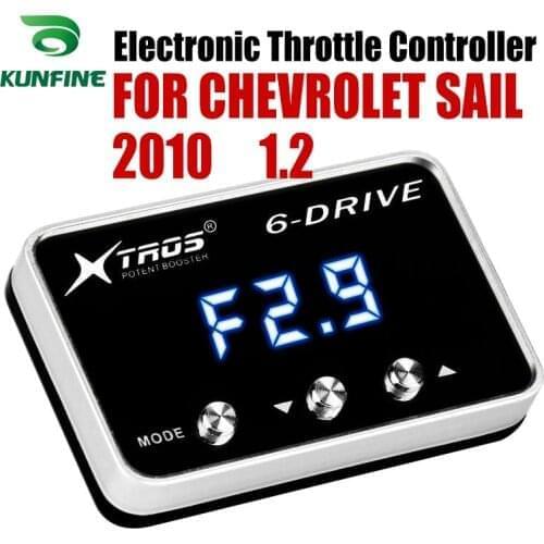 Car Electronic Throttle Controller Racing Accelerator Potent Booster For CHEVROLET SAIL 2010 Tuning Parts Accessory