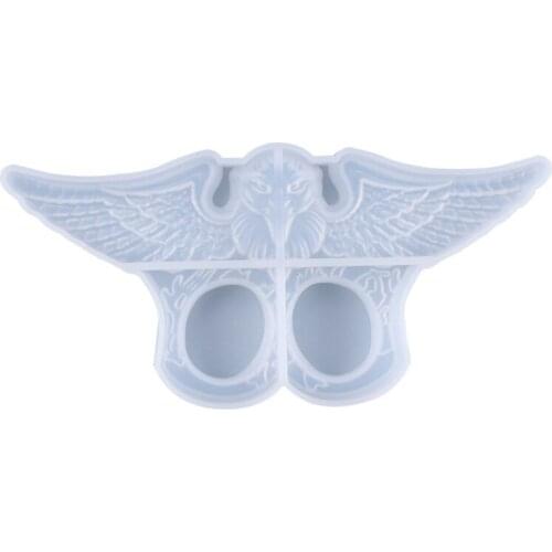 Eagle Keychain Crystal Epoxy Resin Mold DIY Crafts Jewelry Casting Tools Necklace Pendant Silicone Mould