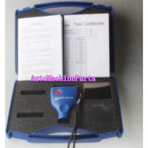 For Paint Meter QNix 4500 Digital Coating Thickness Gauge Fe/NFe 200/120 mil